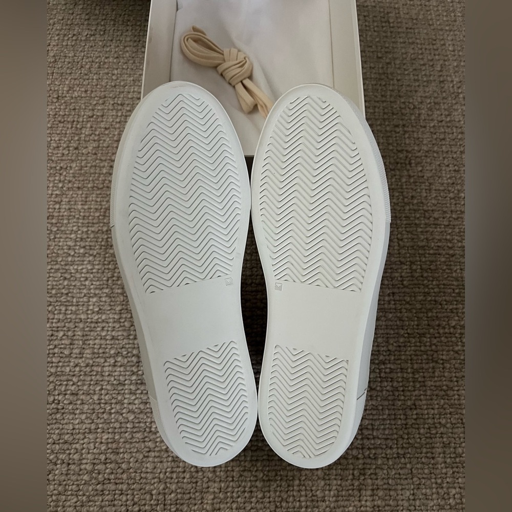 NIB Woman Common Projects Tournament Low Sneakers Nude - Size 37 - Picture 5 of 5
